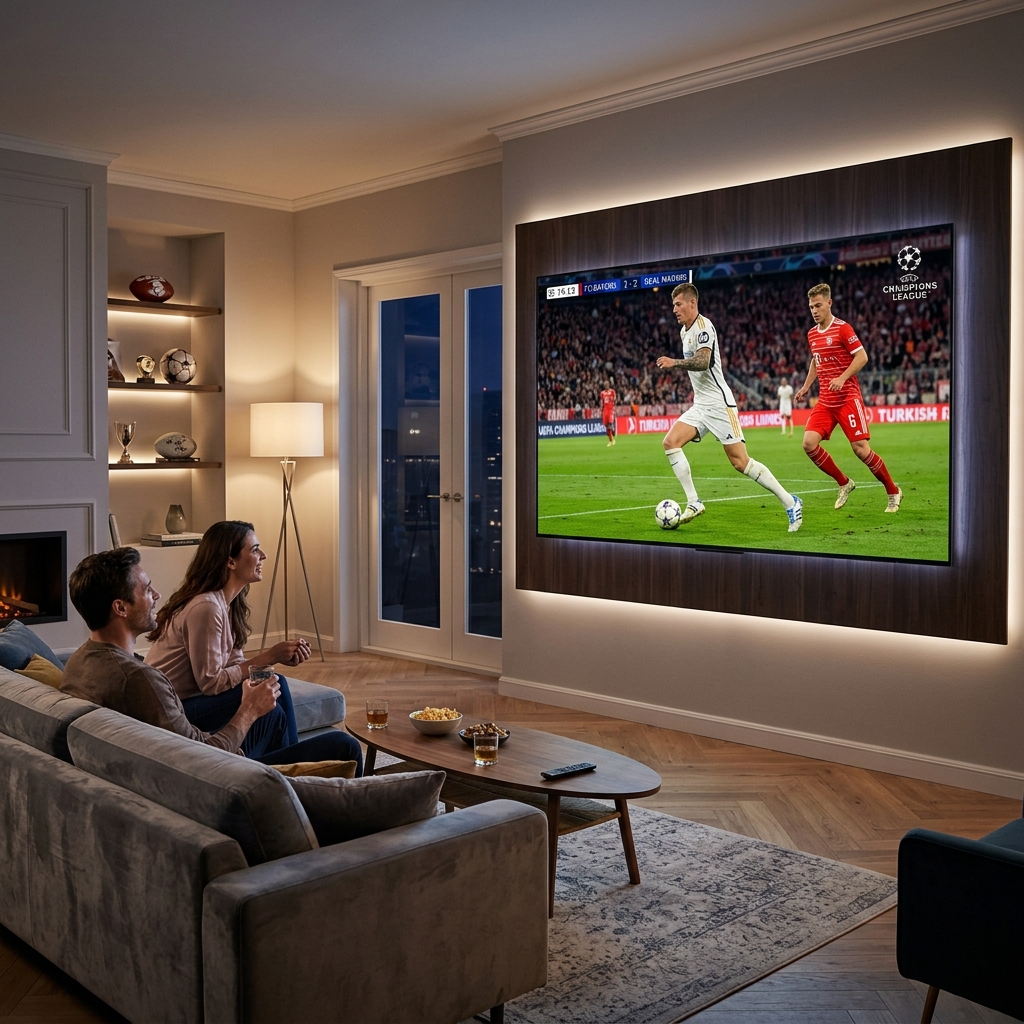 UEFA Champions League Live Football Streaming in 4K